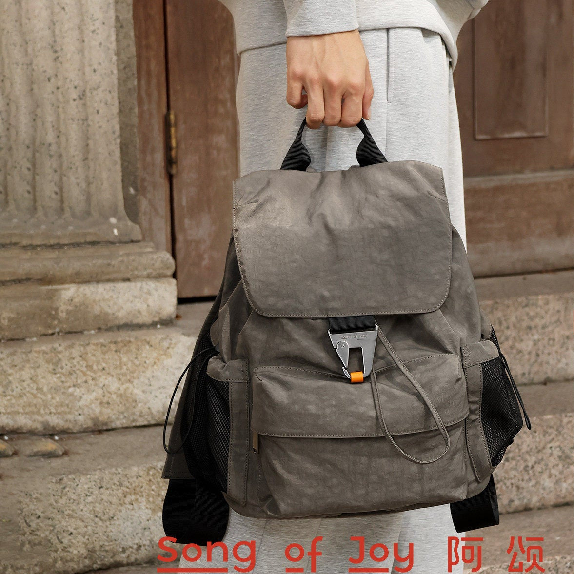Song of Joy-Nylon Lightweight Outdoor Travel Backpack Bag