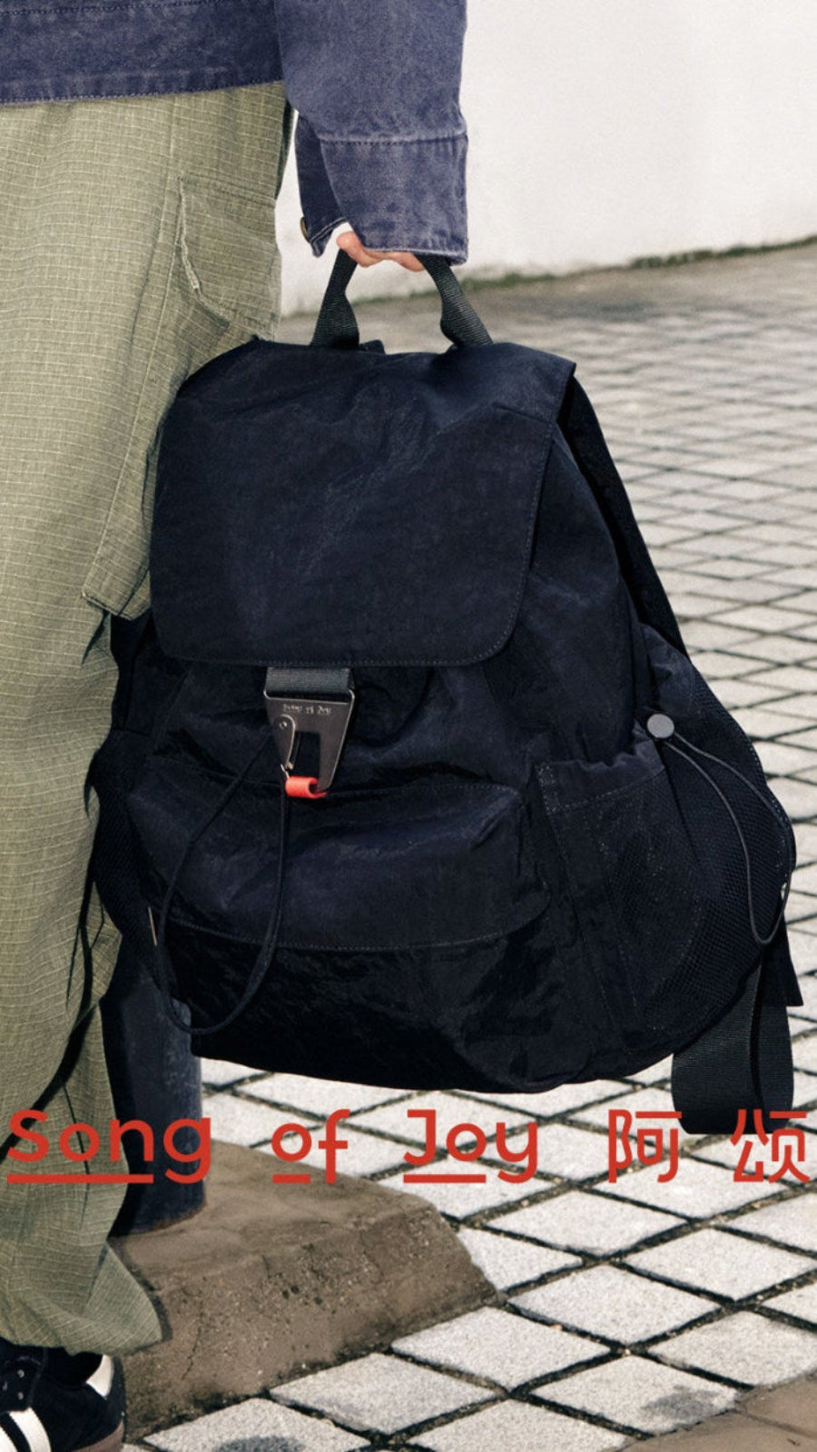 Song of Joy-Nylon Lightweight Outdoor Travel Backpack Bag